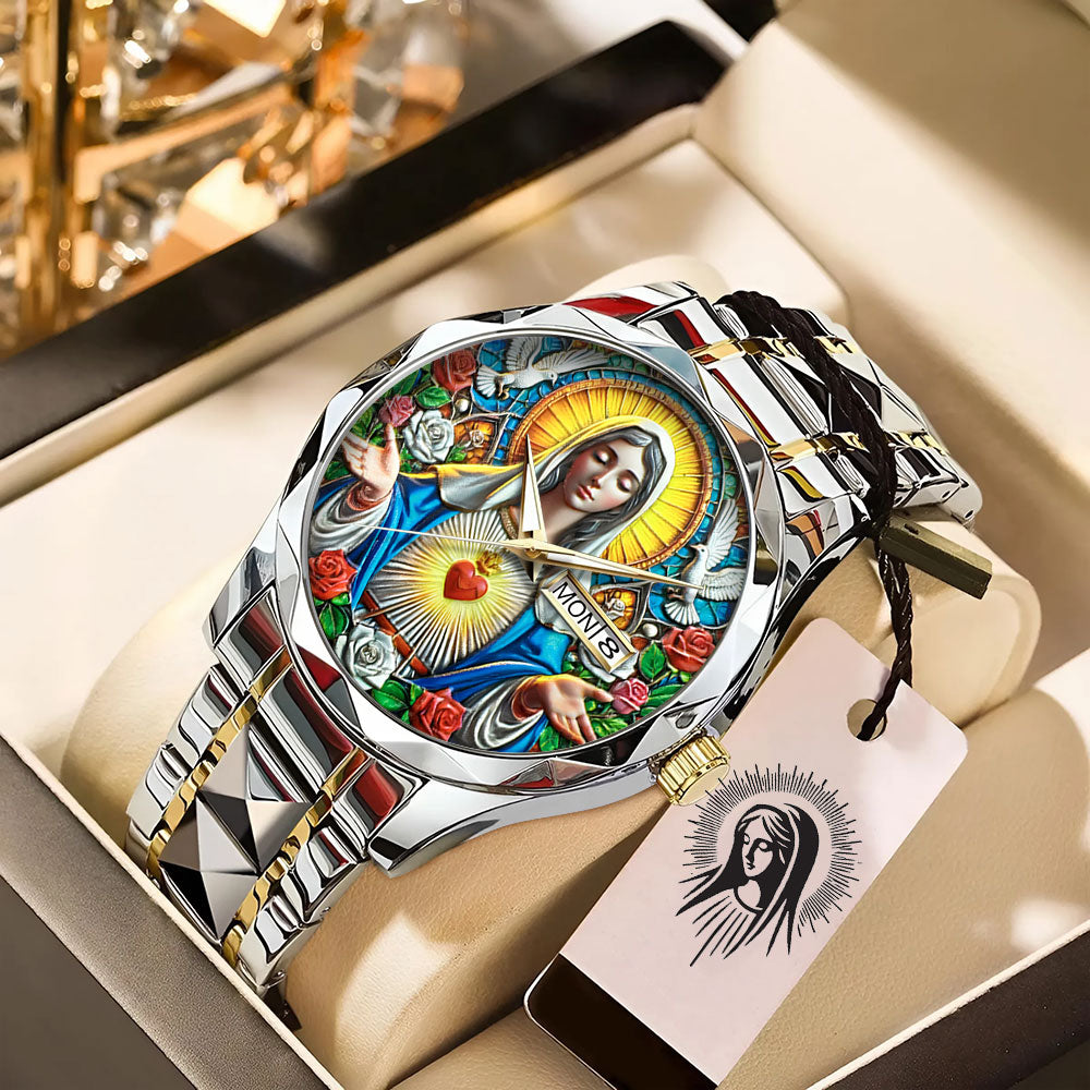 Maria Alloy Luxury Quartz Watch – TANTN 15161