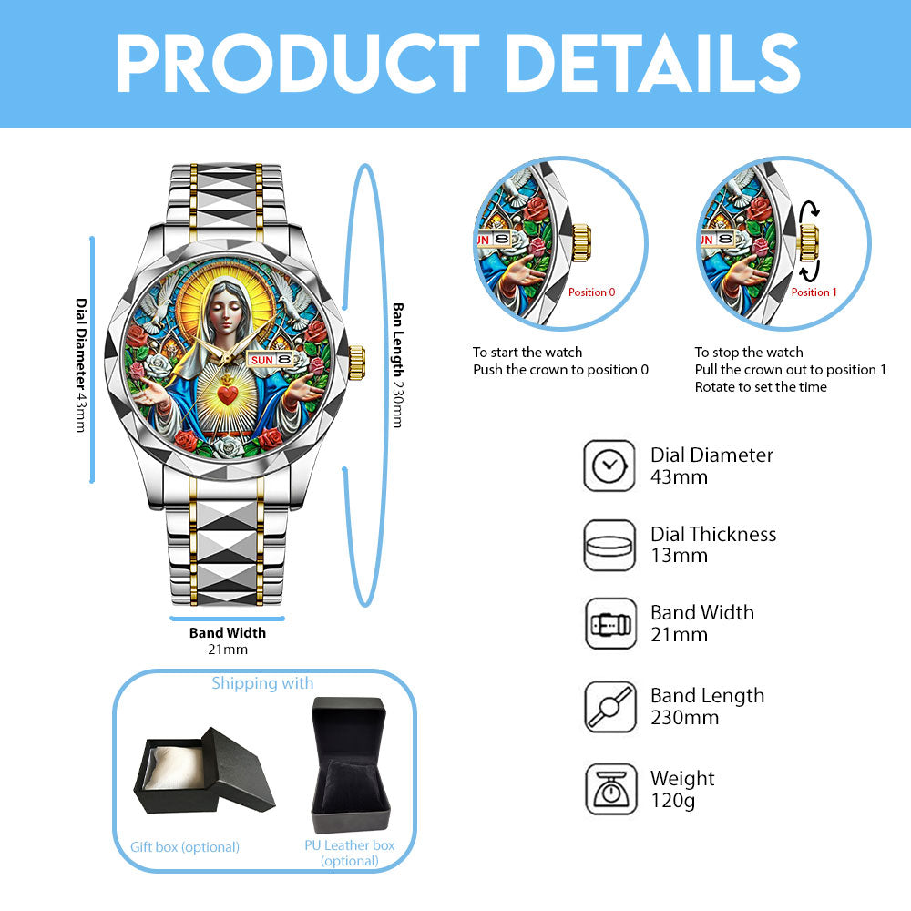 Maria Alloy Luxury Quartz Watch – TANTN 15161