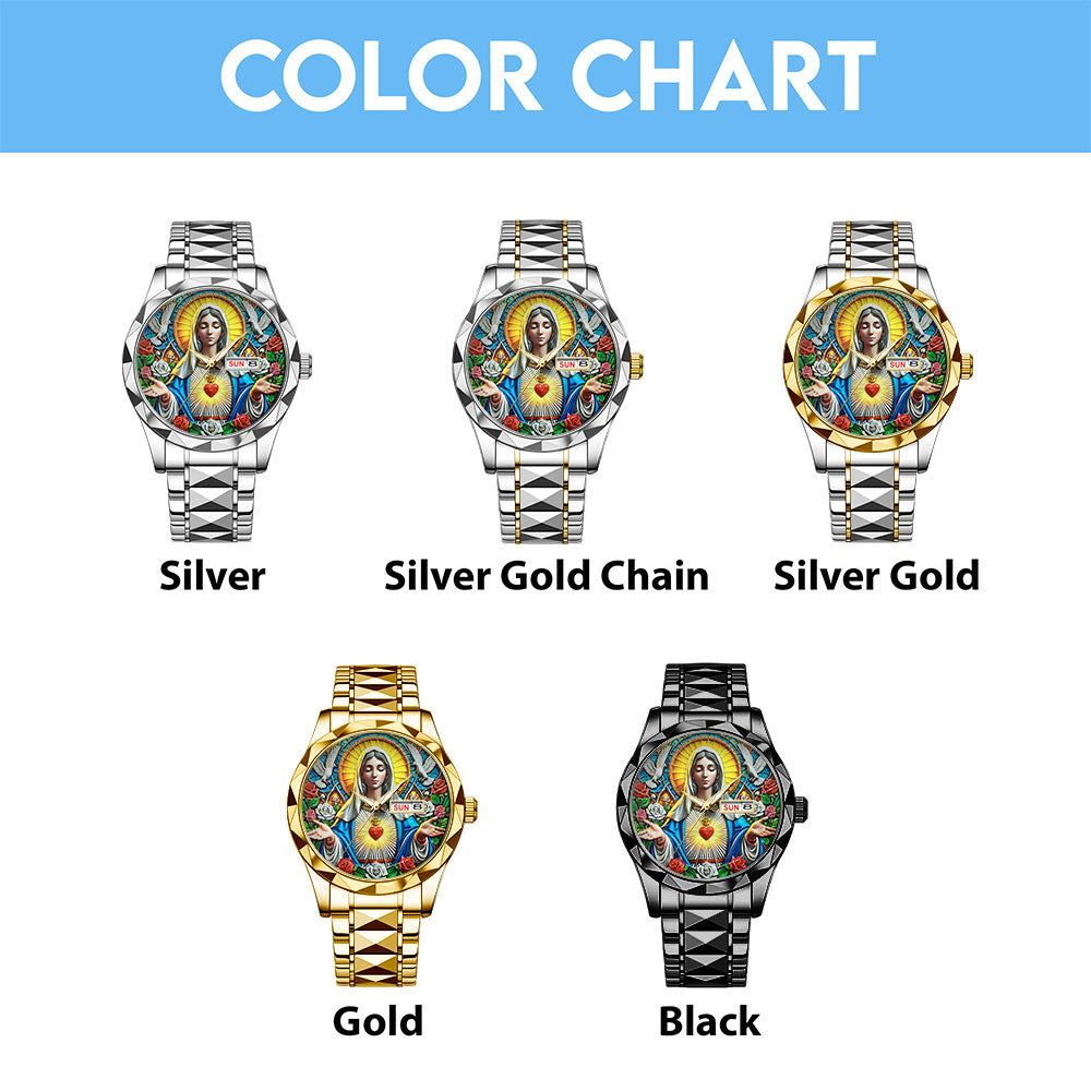 Maria Alloy Luxury Quartz Watch – TANTN 15161
