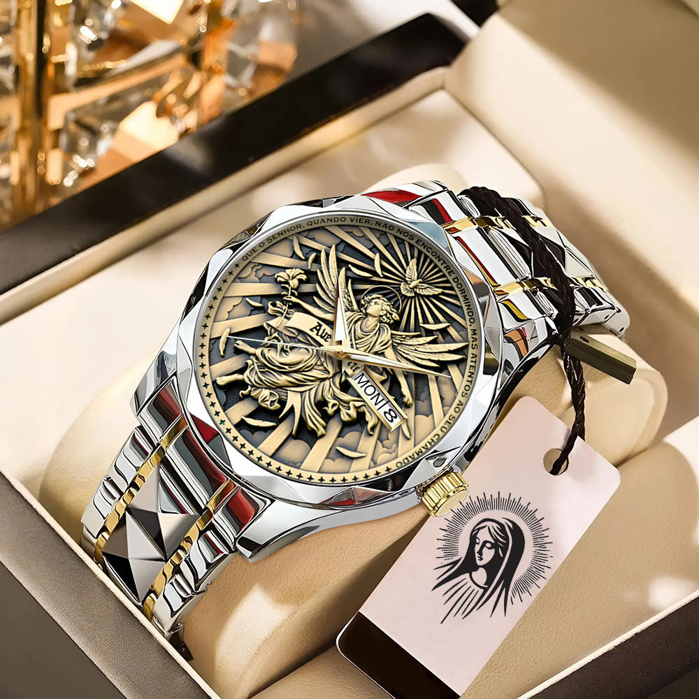 Maria Alloy Luxury Quartz Watch – TANTN 15191