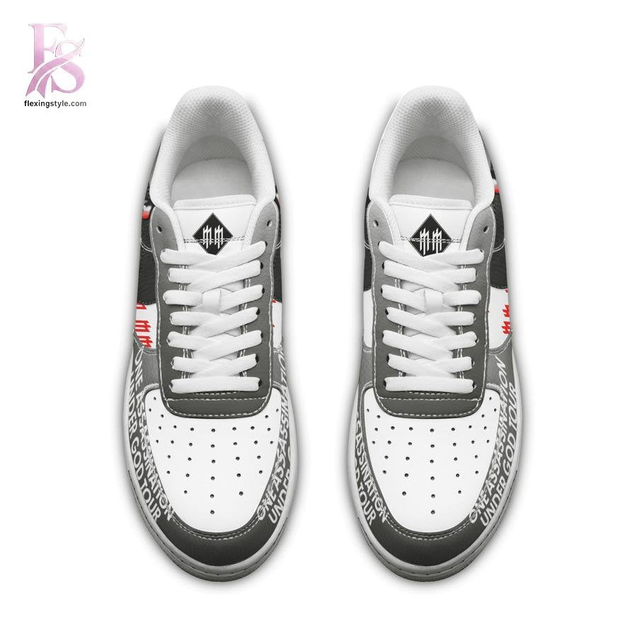 Marilyn Manson One Assassination Under God Air Force Shoes