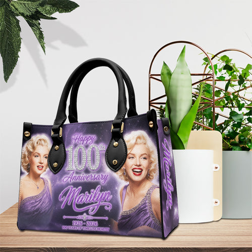 Marilyn Monroe 100th Anniversary Leather HandBag – TMTHU7776