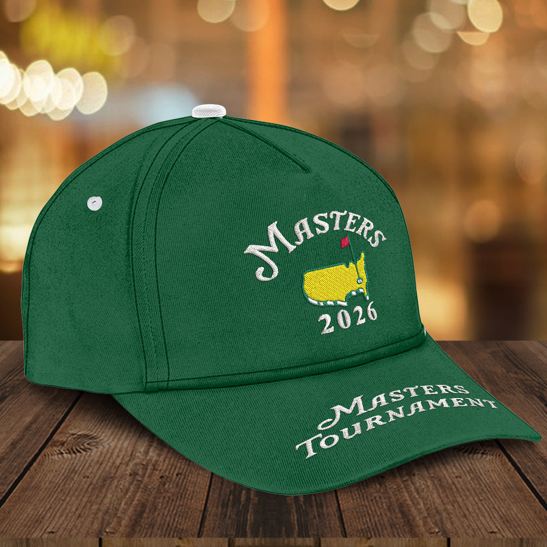 Masters Tournament 2026 3D Embroidered Cap – HOATT16657