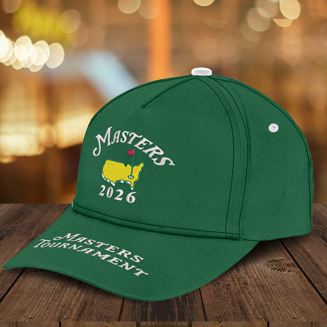 Masters Tournament 2026 3D Embroidered Cap – HOATT16657