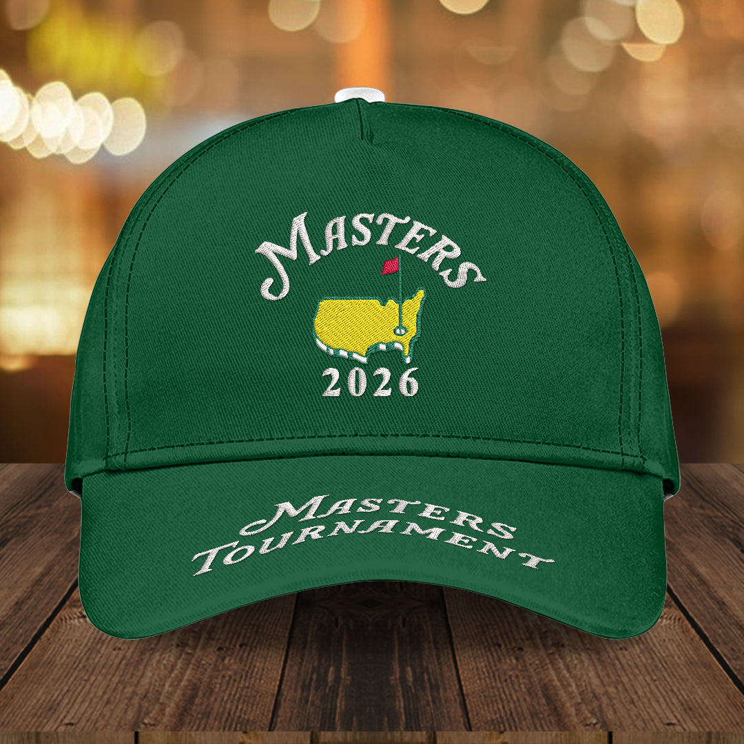 Masters Tournament 2026 3D Embroidered Cap – HOATT16657