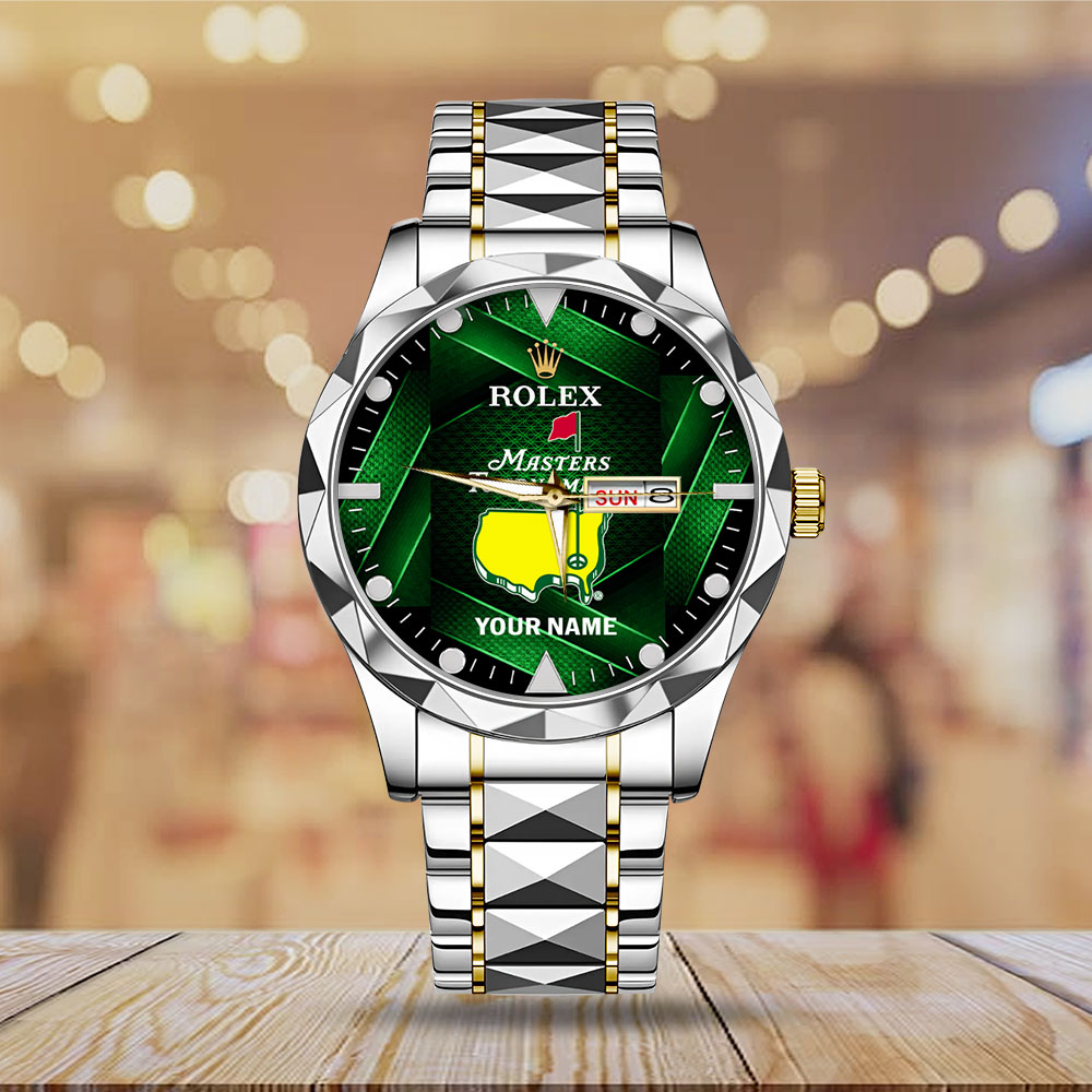 Personalized Masters Tournament x Rolex Alloy Luxury Quartz Watch – MAITM15045