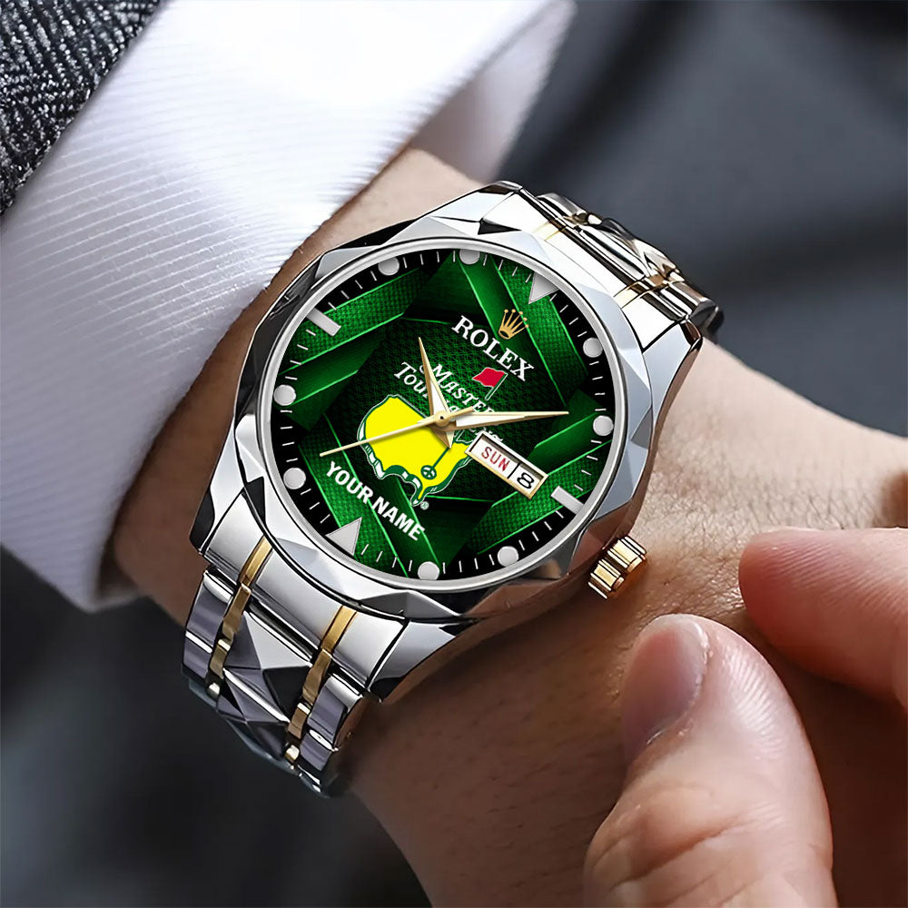Personalized Masters Tournament x Rolex Alloy Luxury Quartz Watch – MAITM15045