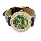 Masters Tournament x Rolex Black Stitched Leather Watch – MAITM15104