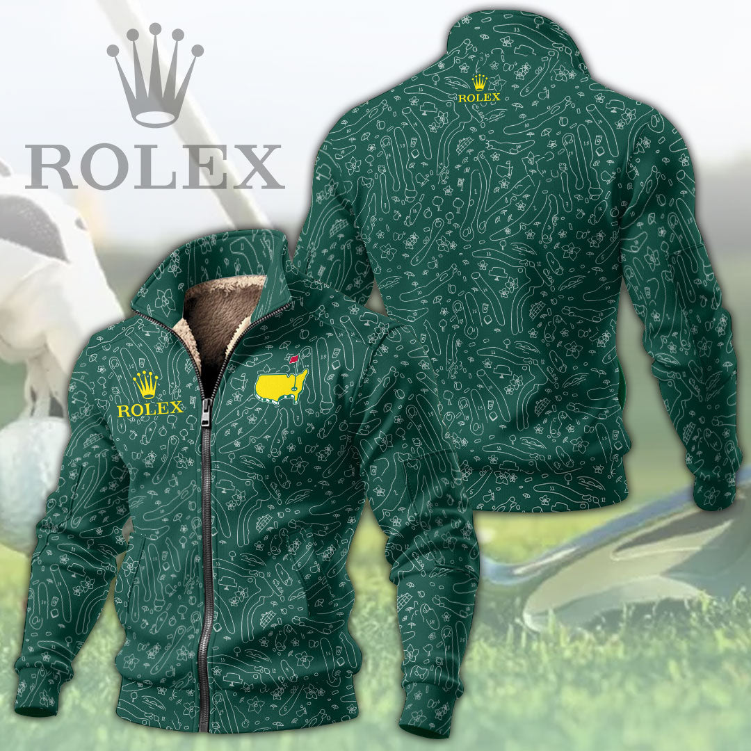 Masters Tournament x Rolex Thick Knit Fleece Jacket – TMTHU5209