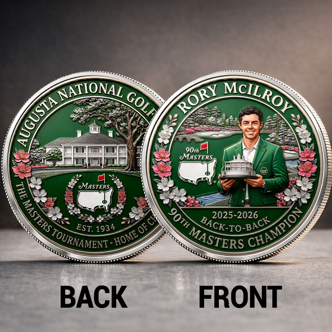 Masters Tournament x Rory McIlroy 2026 Champion Commemorative Coin – HOATT17458