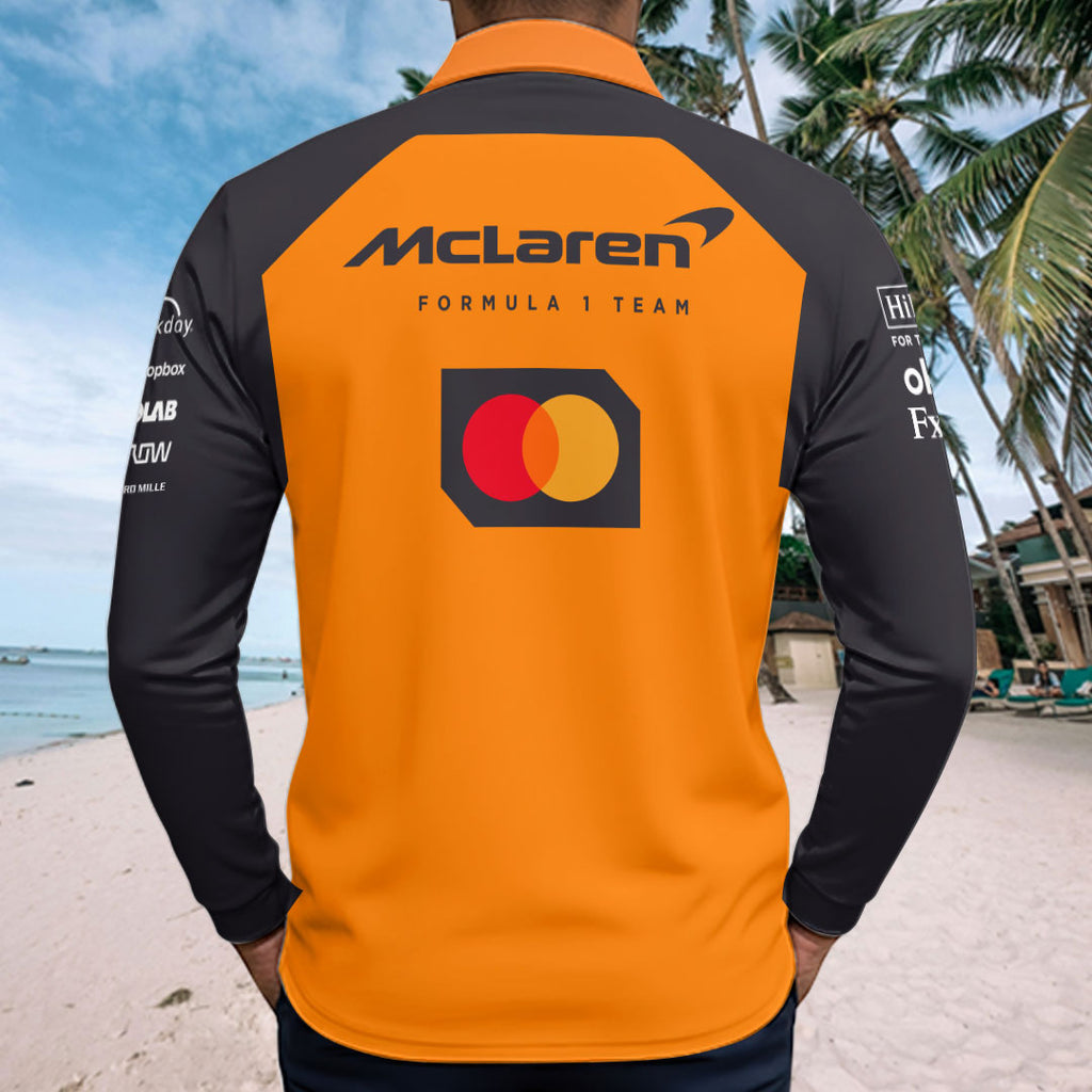 McLaren 2025 Zip Polo Shirt – GNE4822
