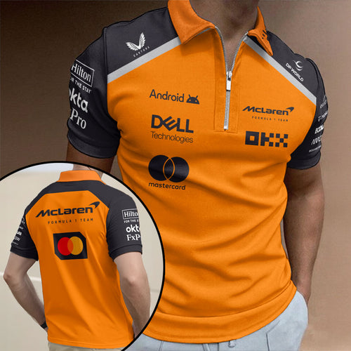 McLaren 2025 Zip Polo Shirt – GNE4822