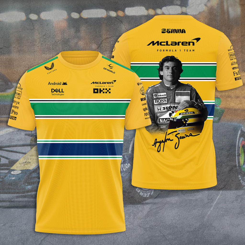 McLaren x Ayrton Senna 3D Apparel – TANTN 6643