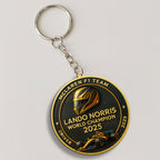 McLaren x Lando Norris 2025 World Champion Custom Shape 2-sided Keychain – MAITM14023