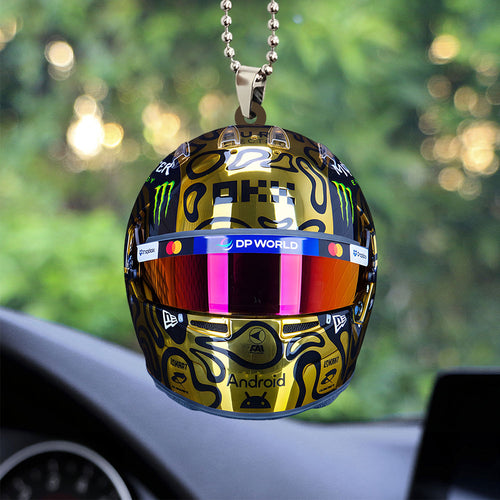 McLaren x Lando Norris World Champions 2025 Custom shape 2-sided Acrylic Car Ornament – TANTN19255