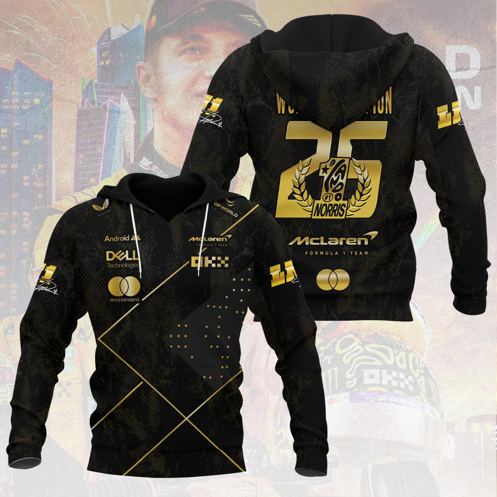 McLaren x Lando Norris 2025 World Champion 3D Apparel – HOATT15069