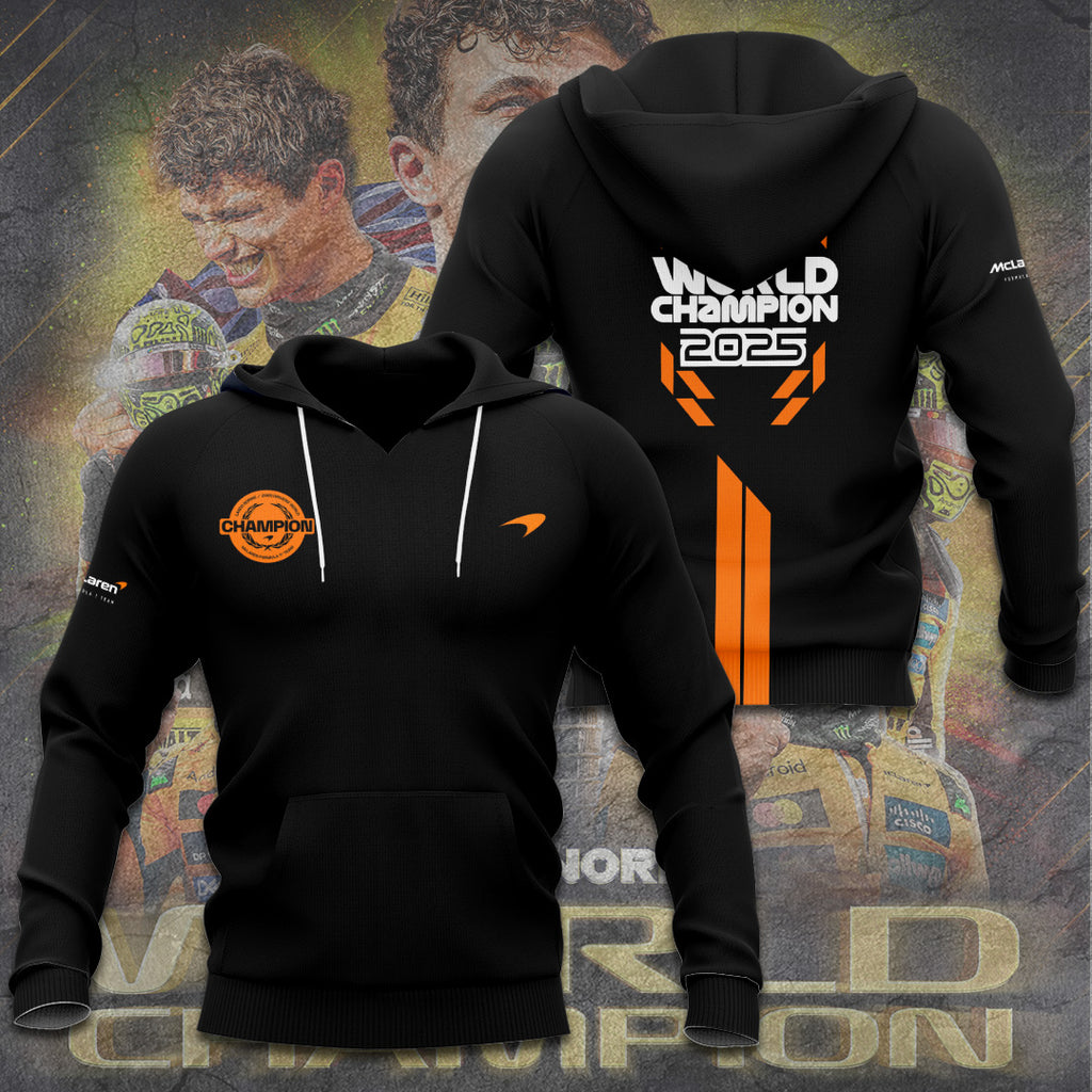 McLaren x Lando Norris World Champions 2025 3D Apparel – TANTN19208