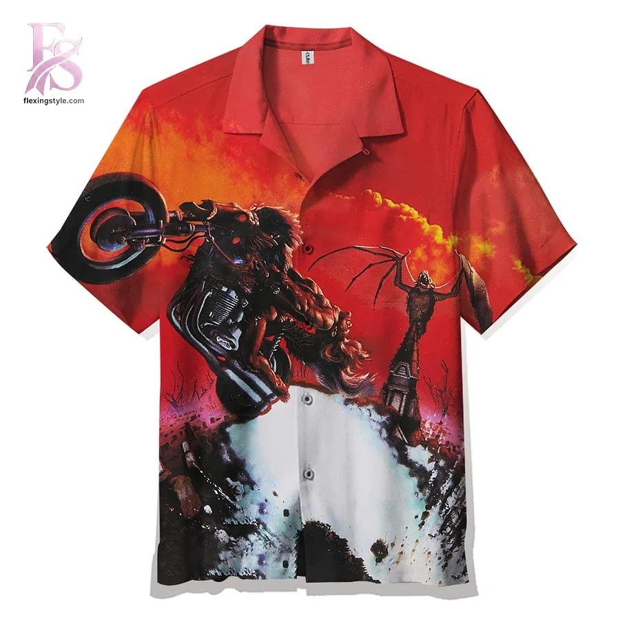 Meat Loaf Bat Out Of Hell Hawaiian Shirt
