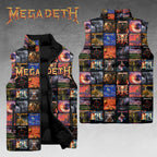 Megadeth 3D Sleeveless Down Jacket – HOATT15664