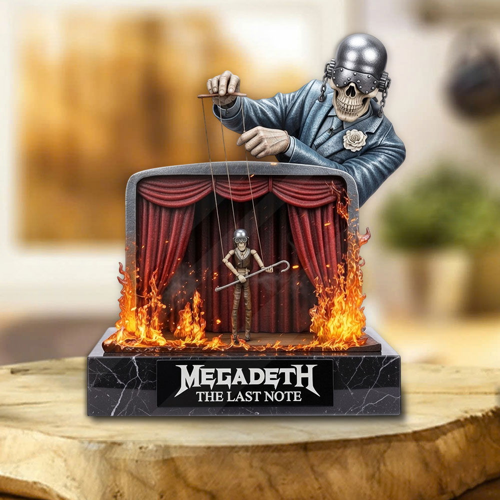 Megadeth Custom Shape Acrylic Plaque – TMTHU4274
