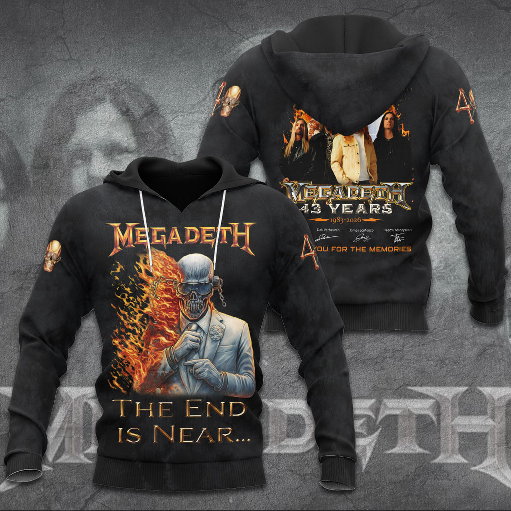 Megadeth 3D Apparel – TANTN15444