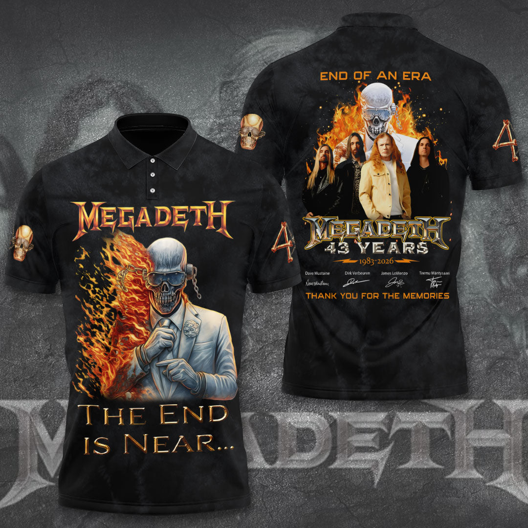 Megadeth 3D Apparel – TANTN15444