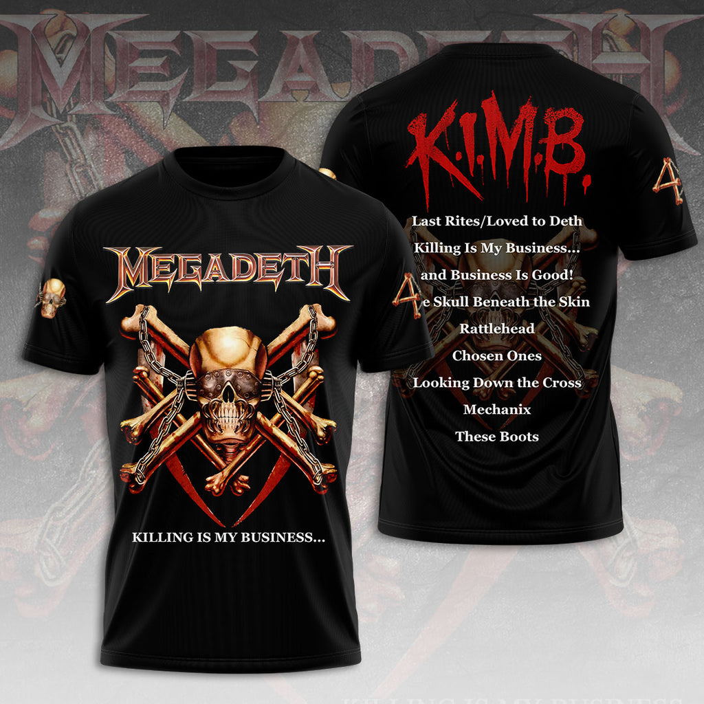 Megadeth 3D Apparel – HOATT12371