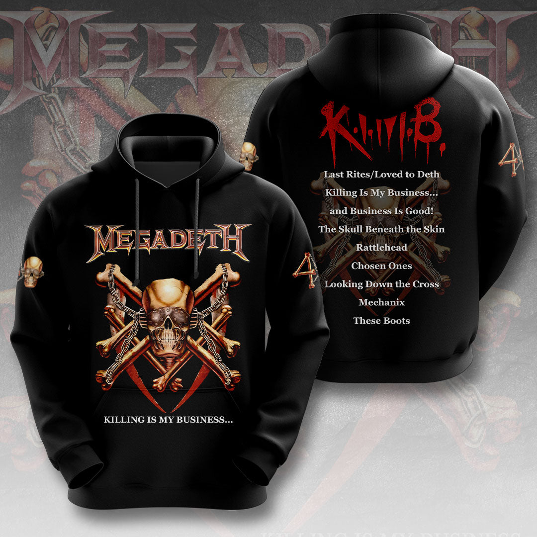 Megadeth 3D Apparel – HOATT12371