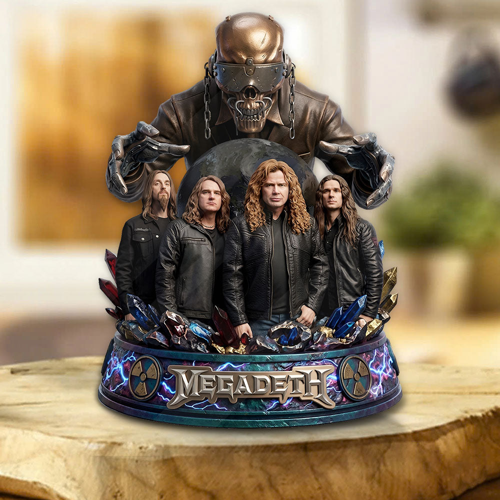 Megadeth Custom Shape Acrylic Plaque – TMTHU6305