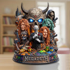Megadeth Custom Shape Acrylic Plaque – TMTHU6306