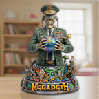 Megadeth Custom Shape Acrylic Plaque – TMTHU6071