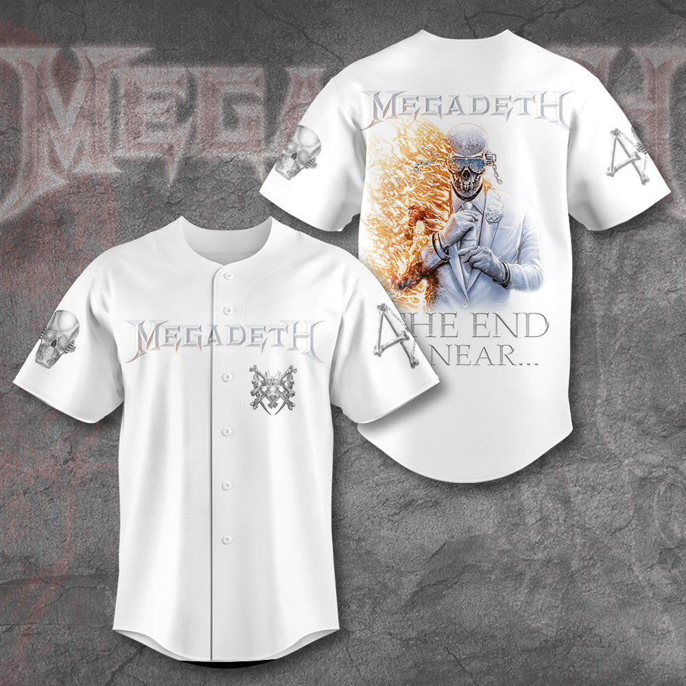 Megadeth Baseball Jersey – TANTN15439