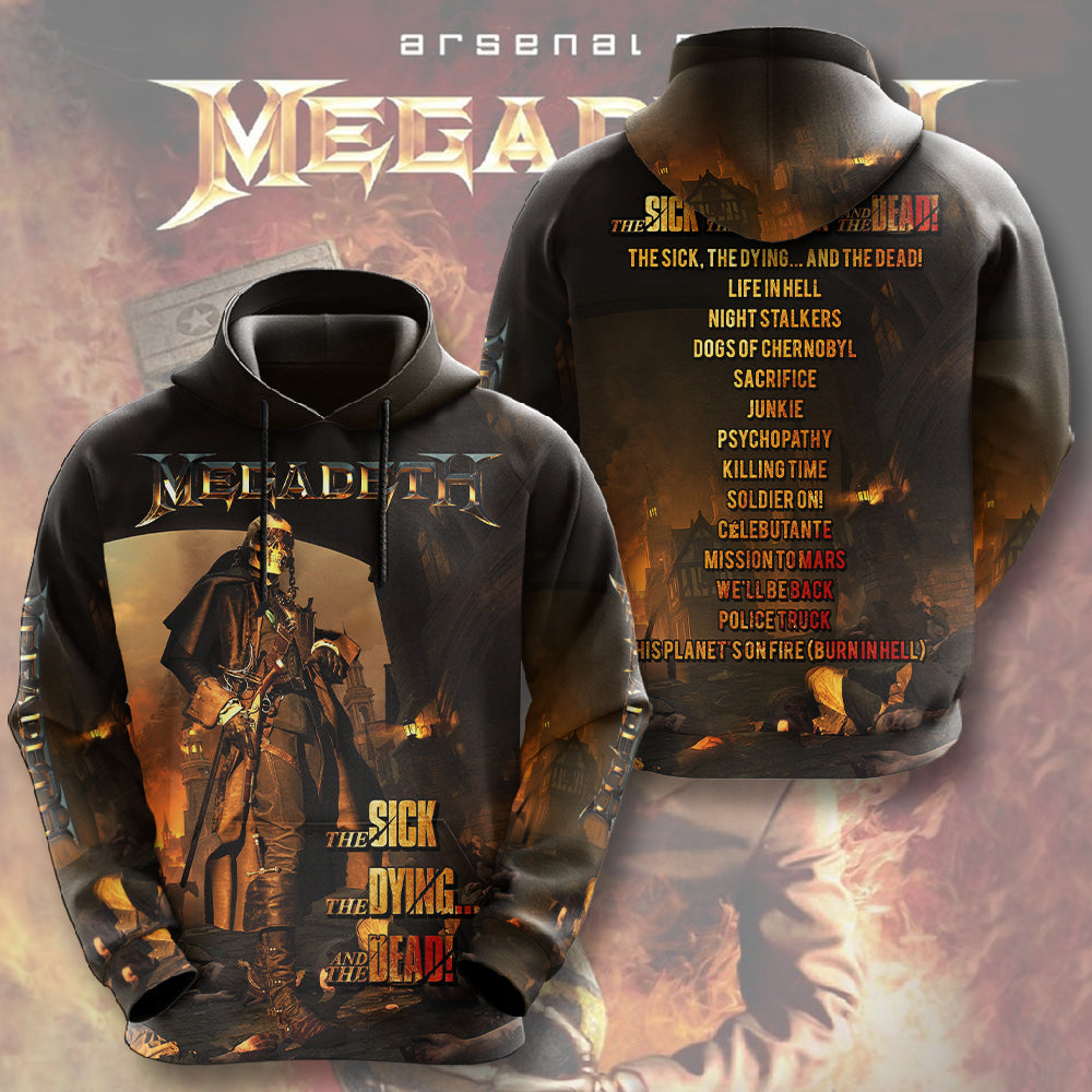 Megadeth 3D Apparel – HOATT13391