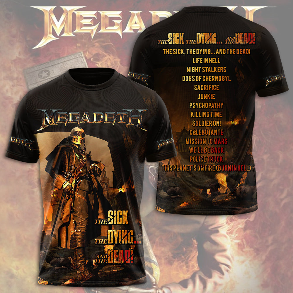 Megadeth 3D Apparel – HOATT13391