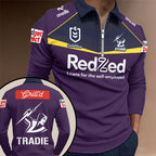 Melbourne Storm 2026 Zip Polo Shirt – TANTN20673