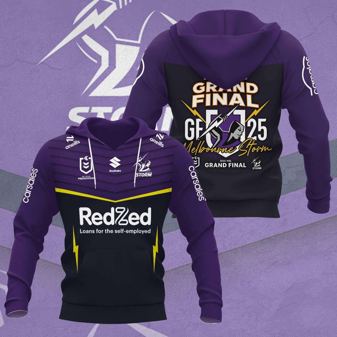 Melbourne Storm Grand Final 2025 3D Apparel – HOATT13520