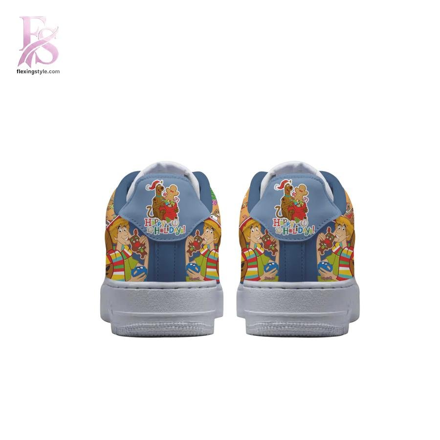 Merry Scoobymas Scooby Doo Christmas Air Force Shoes