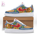 Merry Scoobymas Scooby Doo Christmas Air Force Shoes