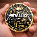 Metallica 45th Anniversary Commemorative Coin – MAITM15126