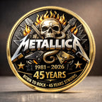 Metallica 45th Anniversary Commemorative Coin – MAITM15126