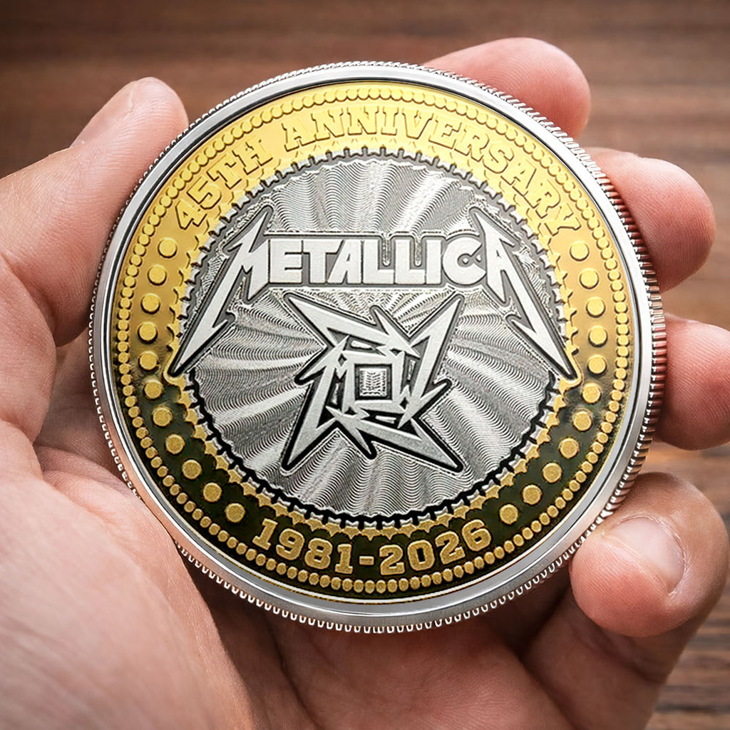 Metallica 45th Anniversary Commemorative Coin – MAITM15140