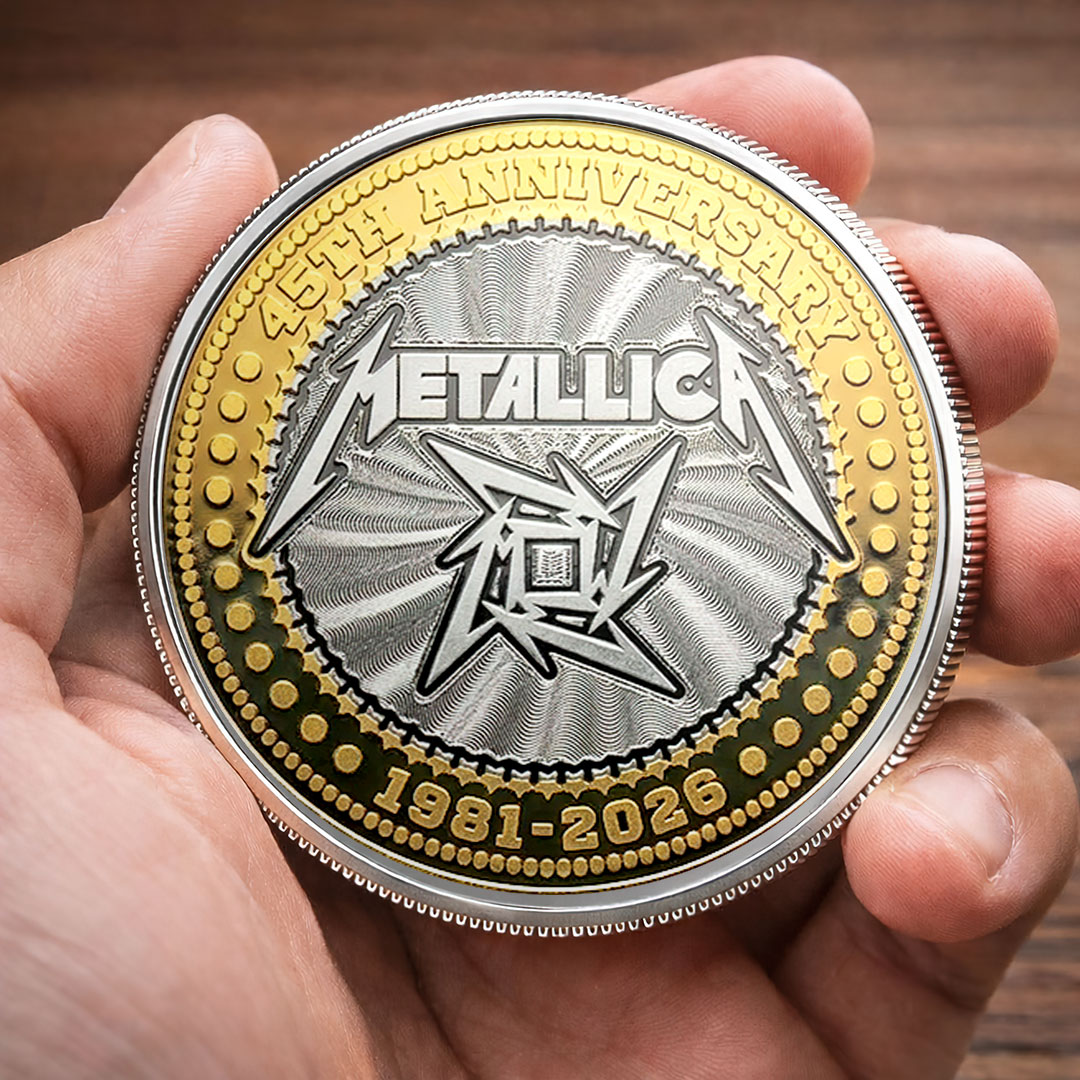 Metallica 45th Anniversary Commemorative Coin – MAITM15140
