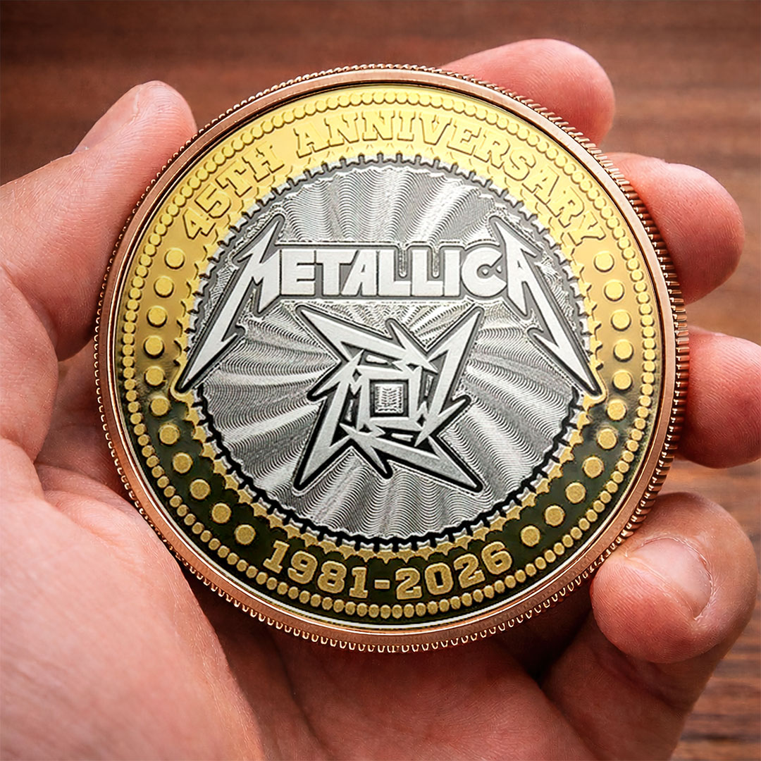 Metallica 45th Anniversary Commemorative Coin – MAITM15140