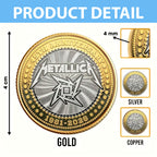 Metallica 45th Anniversary Commemorative Coin – MAITM15140