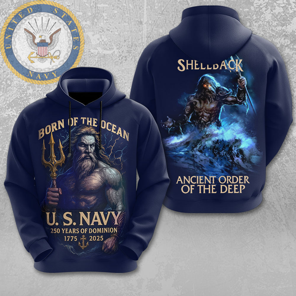 US Navy 250th Anniversary 3D Apparel – MAITM12651
