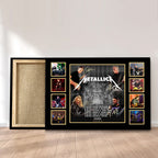 Metallica 2025 World Tour Rectangle Canvas With Inner Frame – MAITM12676