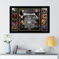 Metallica 2025 World Tour Rectangle Canvas With Inner Frame – MAITM12676