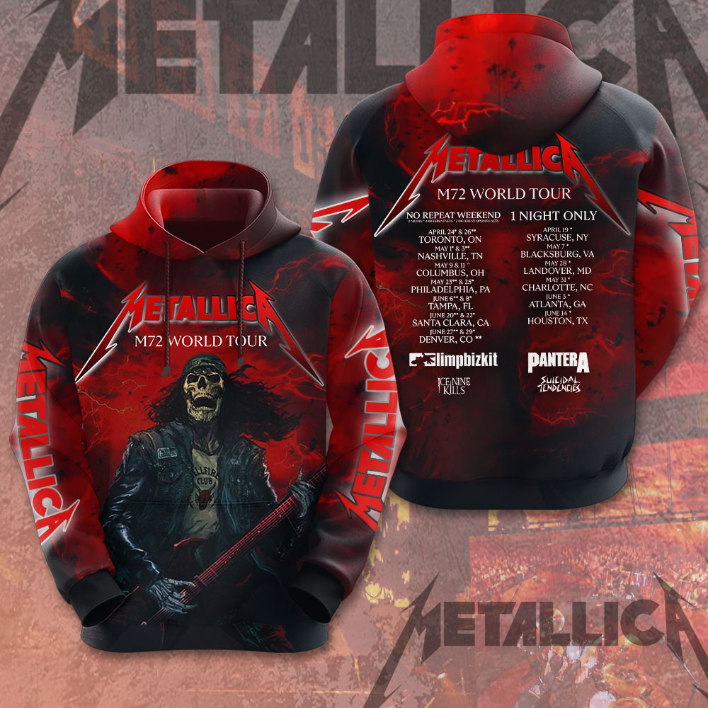 Metallica 3D Apparel – MAITM 11470