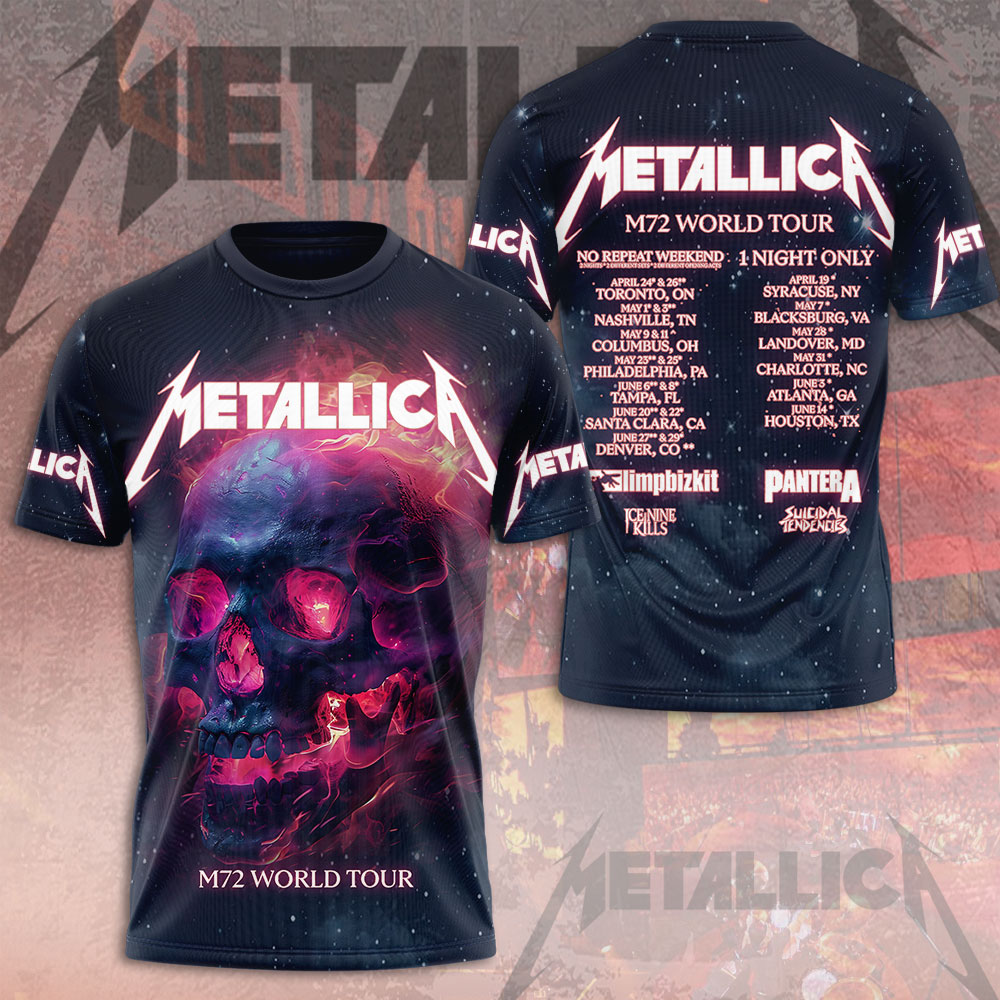 Metallica 3D Apparel – MAITM 11597