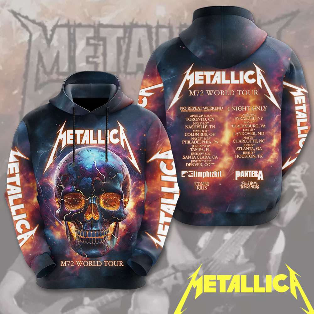 Metallica 3D Apparel – MAITM 11624